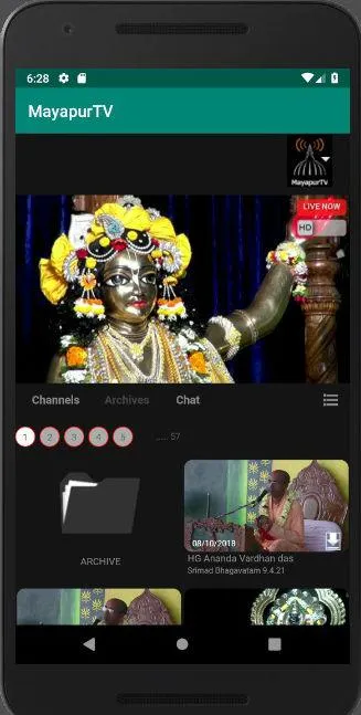 MayapurTV | Indus Appstore | Screenshot