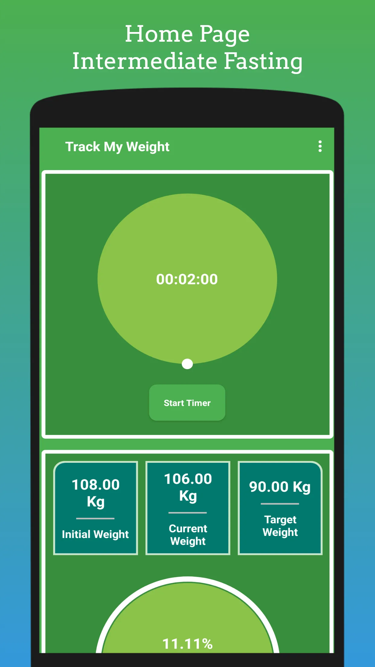 Track My Weight | Indus Appstore | Screenshot