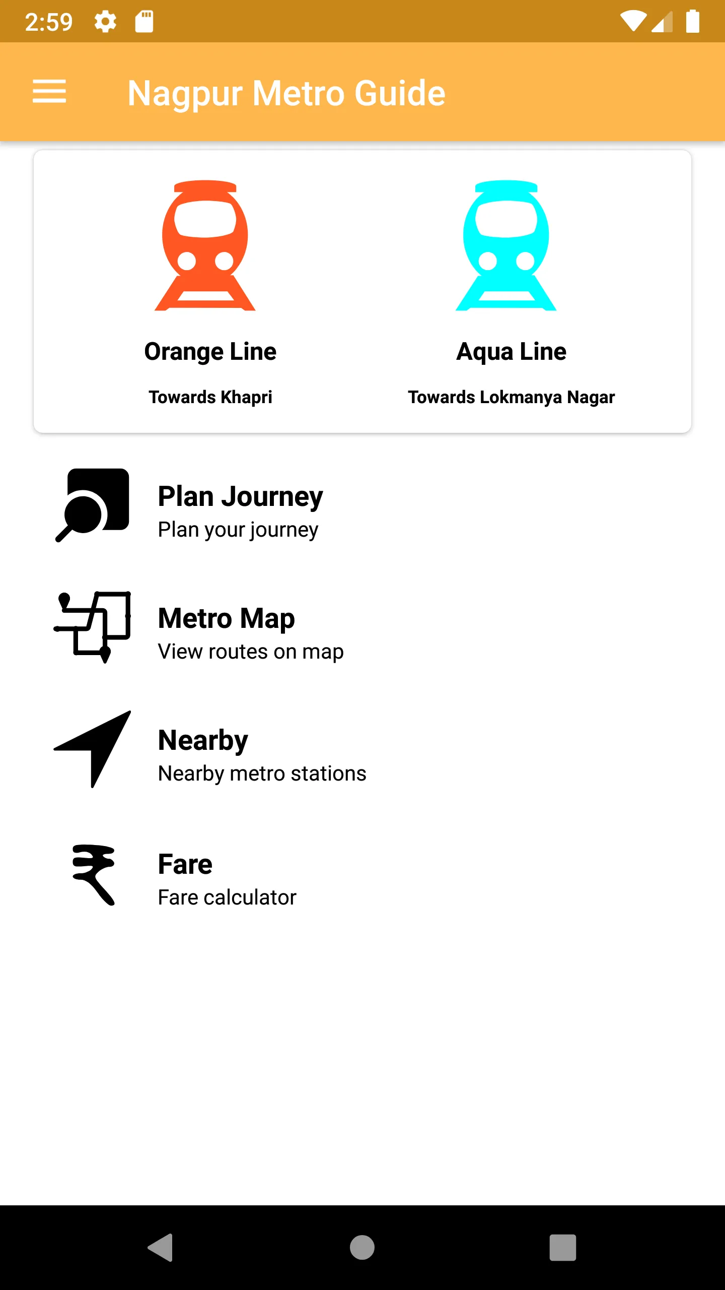 Nagpur Metro Guide | Indus Appstore | Screenshot