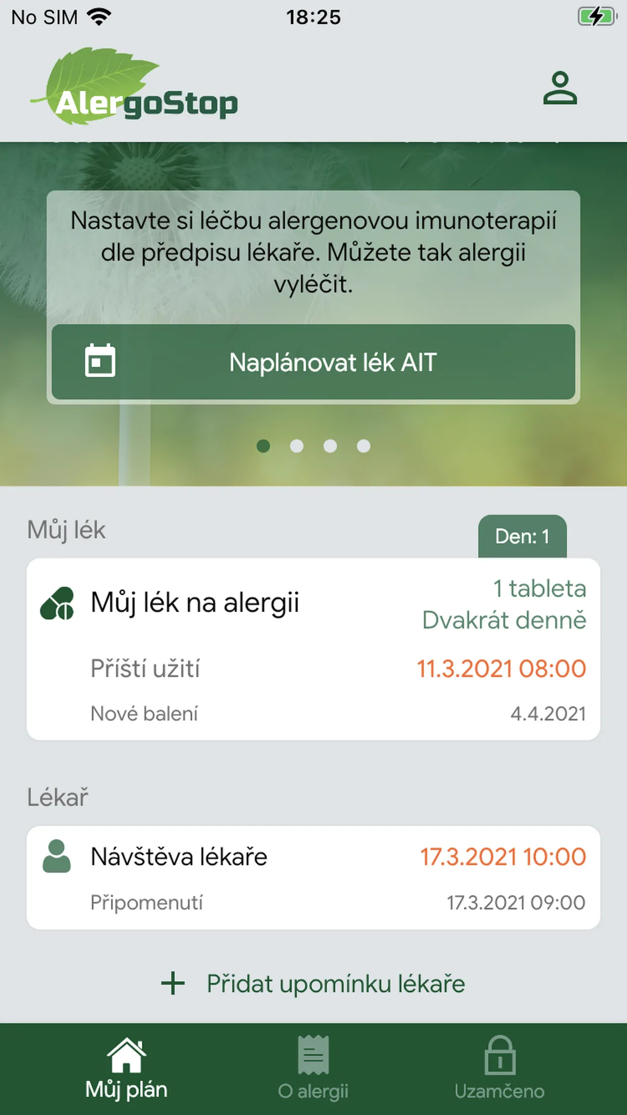 AlergoStop - pomoc při alergii | Indus Appstore | Screenshot