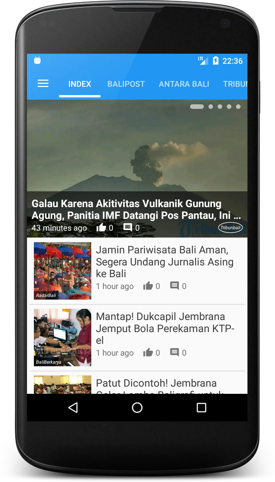 Bali Update - Berita Bali | Indus Appstore | Screenshot