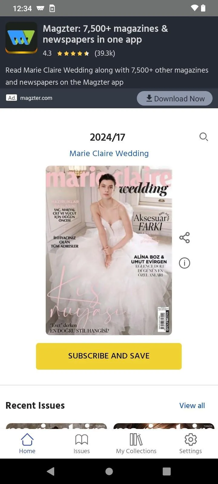 Marie Claire Wedding | Indus Appstore | Screenshot