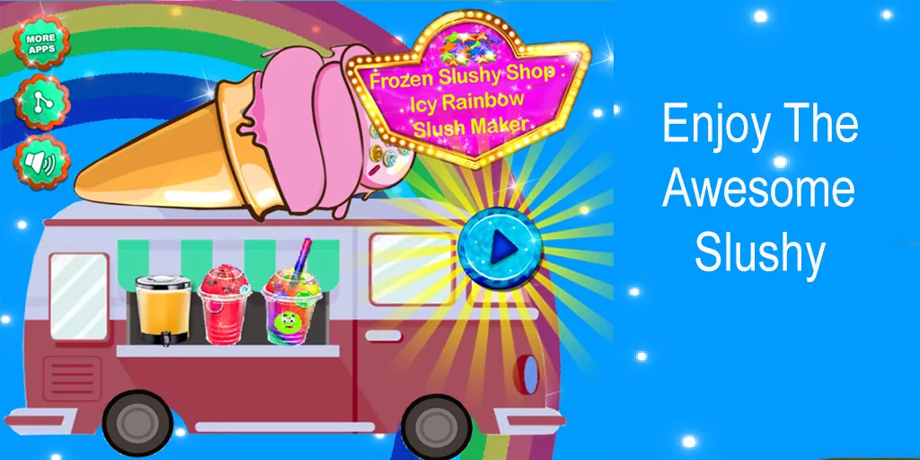 Frozen Slushy Shop:Icy Rainbow | Indus Appstore | Screenshot