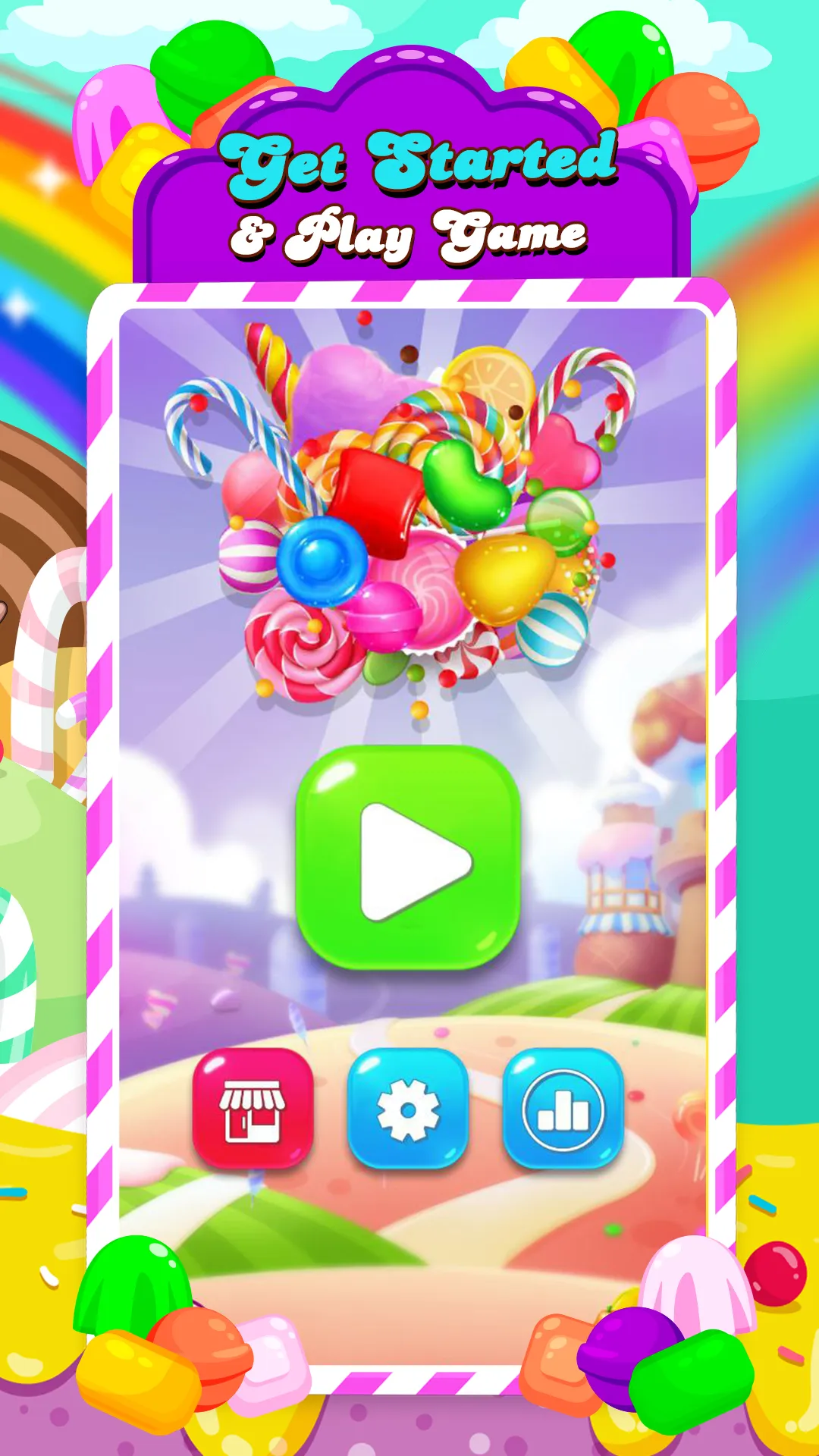 Candy Jump Survival Challenge | Indus Appstore | Screenshot