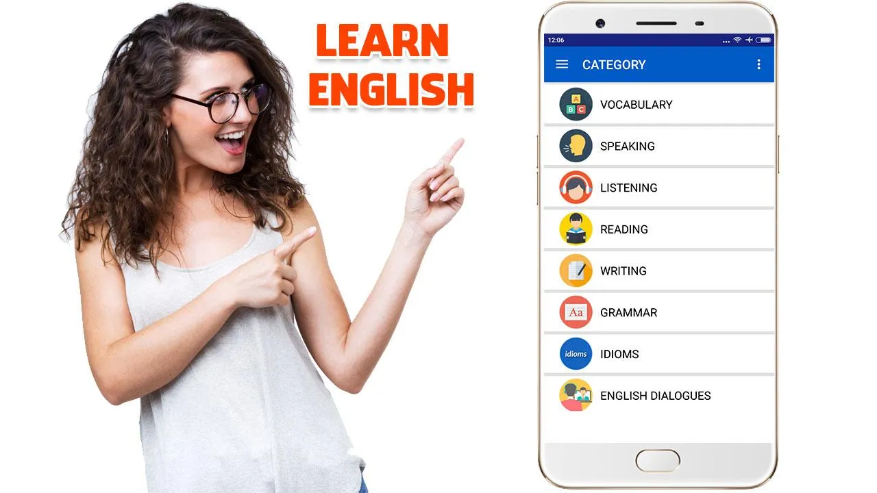 Learn English with Videos | Indus Appstore | Screenshot