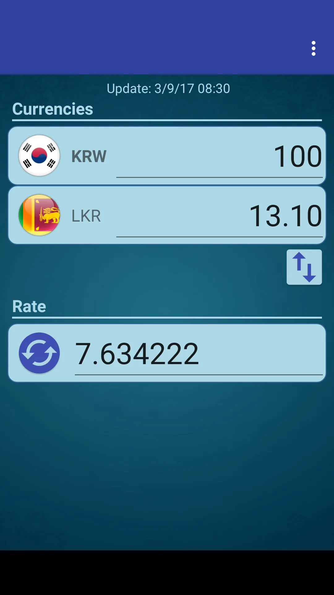 S Korea Won x Sri Lanka Rupee | Indus Appstore | Screenshot