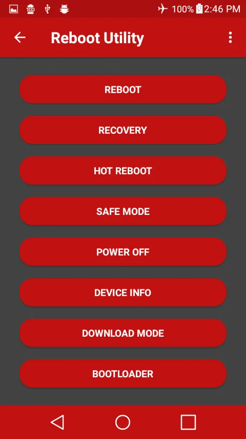 Reboot Utility | Indus Appstore | Screenshot