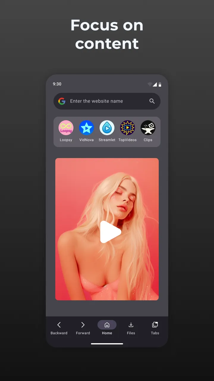XPlay Browser | Indus Appstore | Screenshot