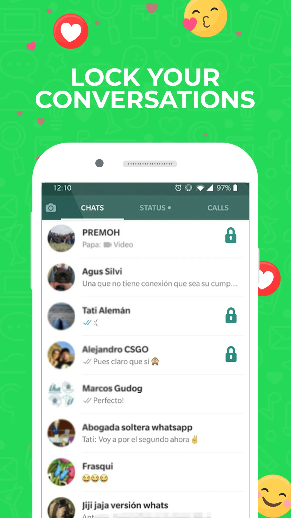 Chat Locker for WhatsApp | Indus Appstore | Screenshot