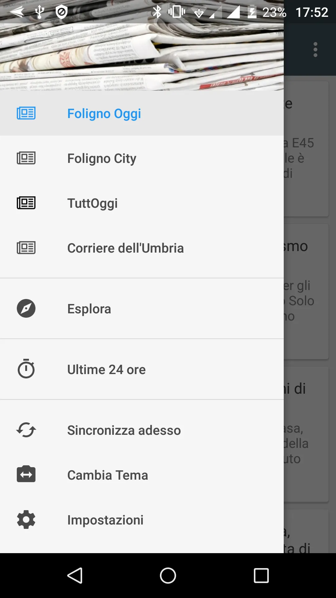 Foligno notizie locali | Indus Appstore | Screenshot