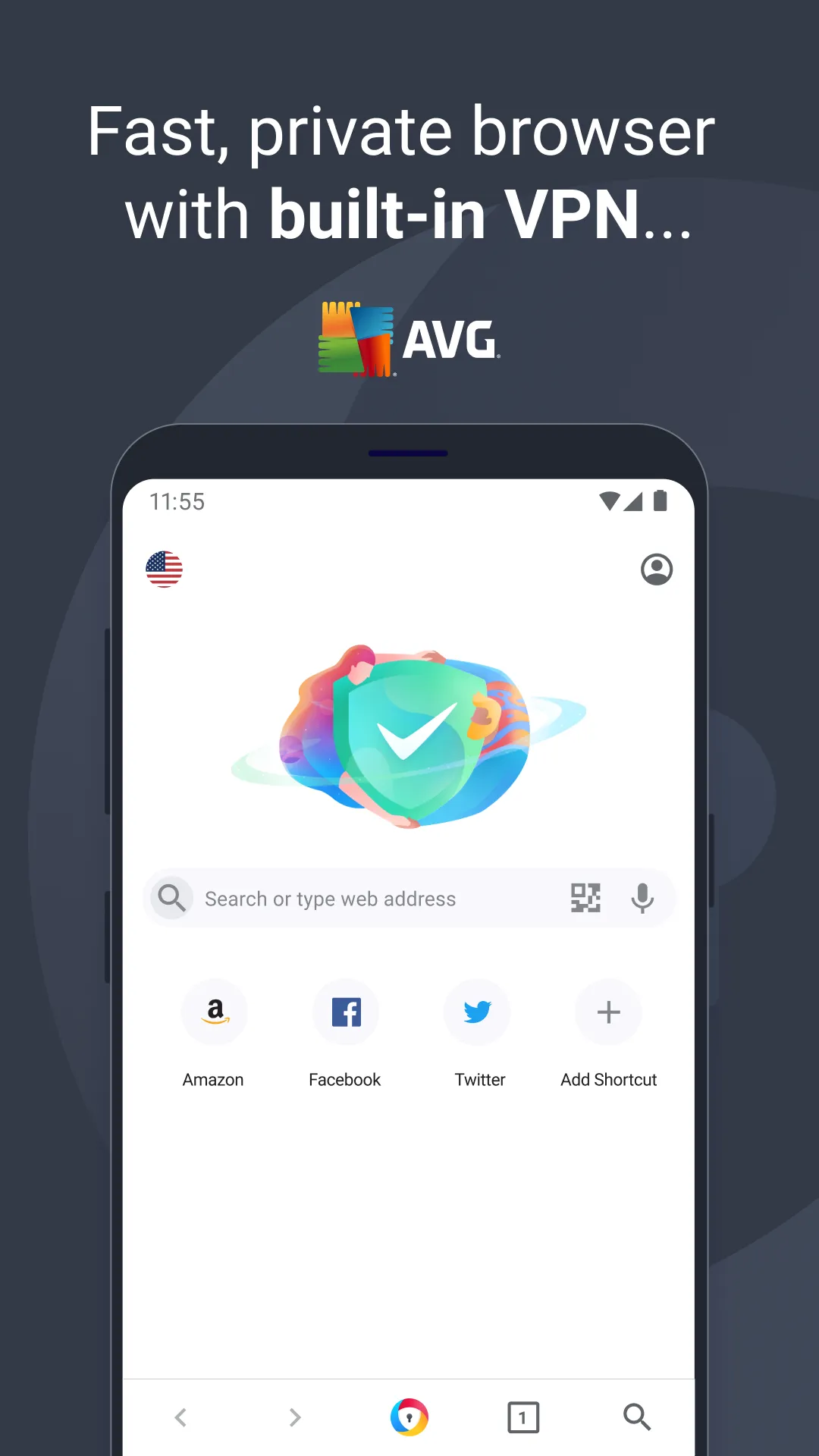 AVG Secure Browser | Indus Appstore | Screenshot