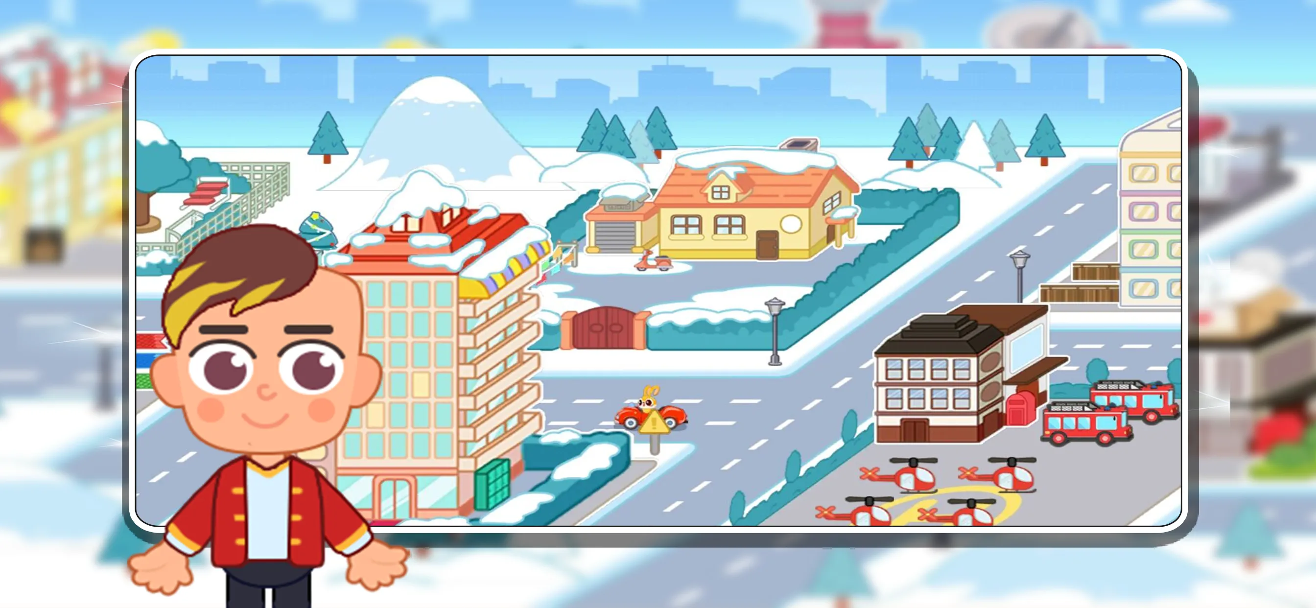 Bunny Ice and snow world | Indus Appstore | Screenshot