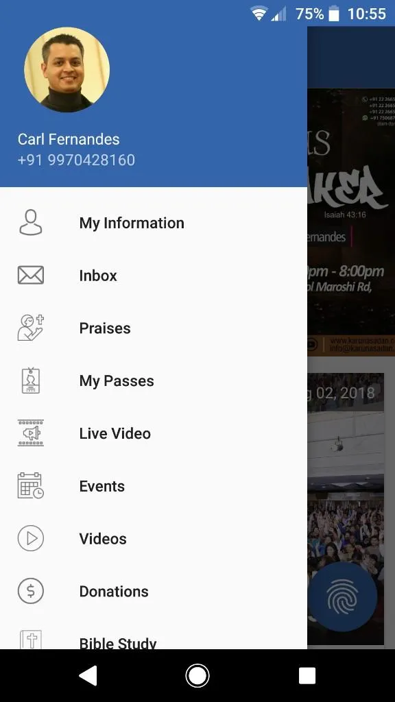 NOAH Church Member | Indus Appstore | Screenshot