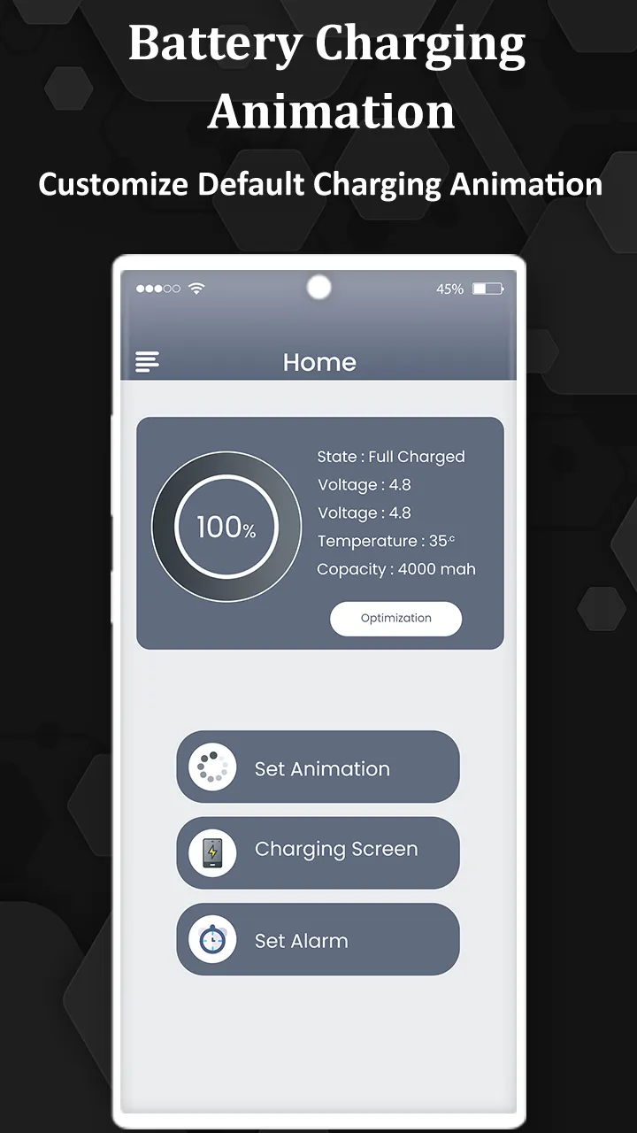 Battery Charging Animation Scr | Indus Appstore | Screenshot