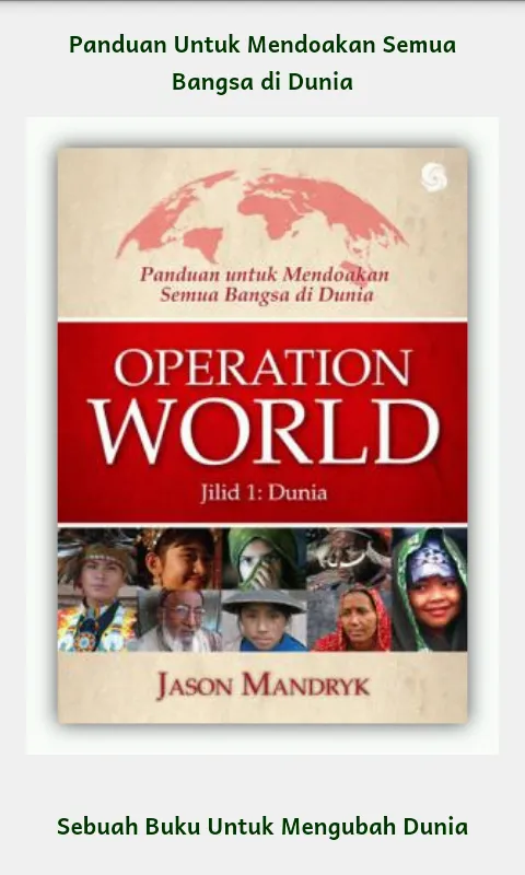 Doa seDunia -- Operation World | Indus Appstore | Screenshot