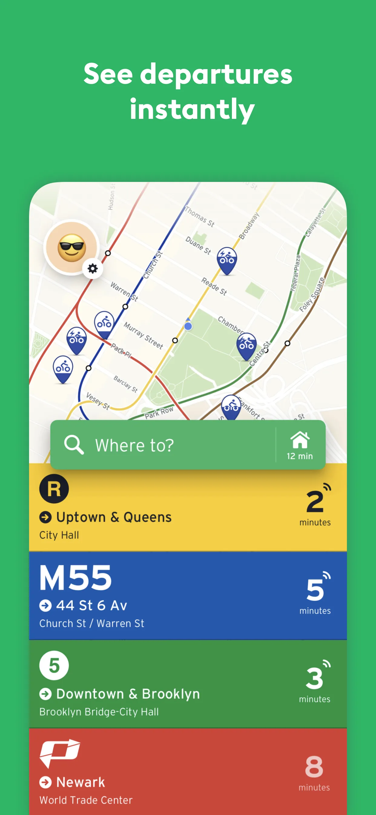 Transit • Subway & Bus Times | Indus Appstore | Screenshot