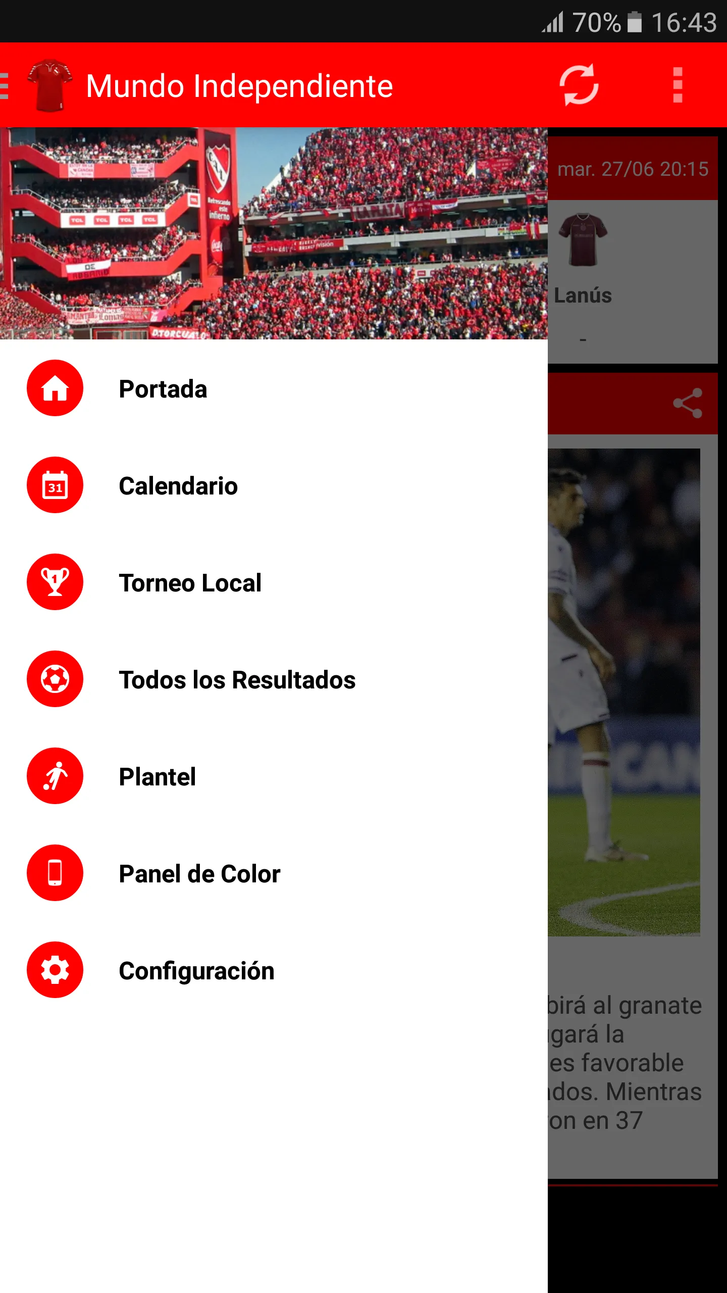 Mundo Independiente | Indus Appstore | Screenshot