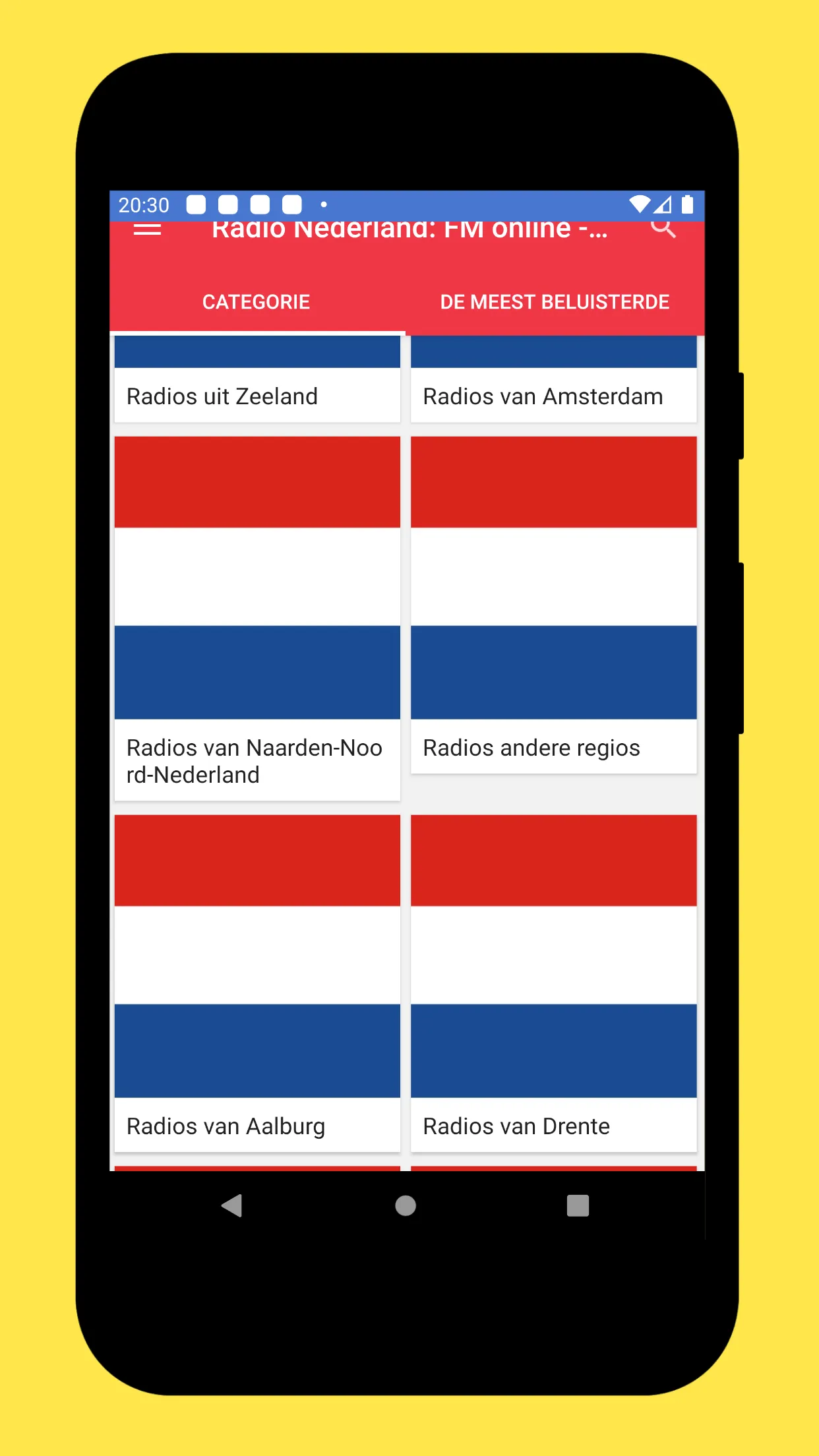 Radio Netherlands: FM Radio NL | Indus Appstore | Screenshot