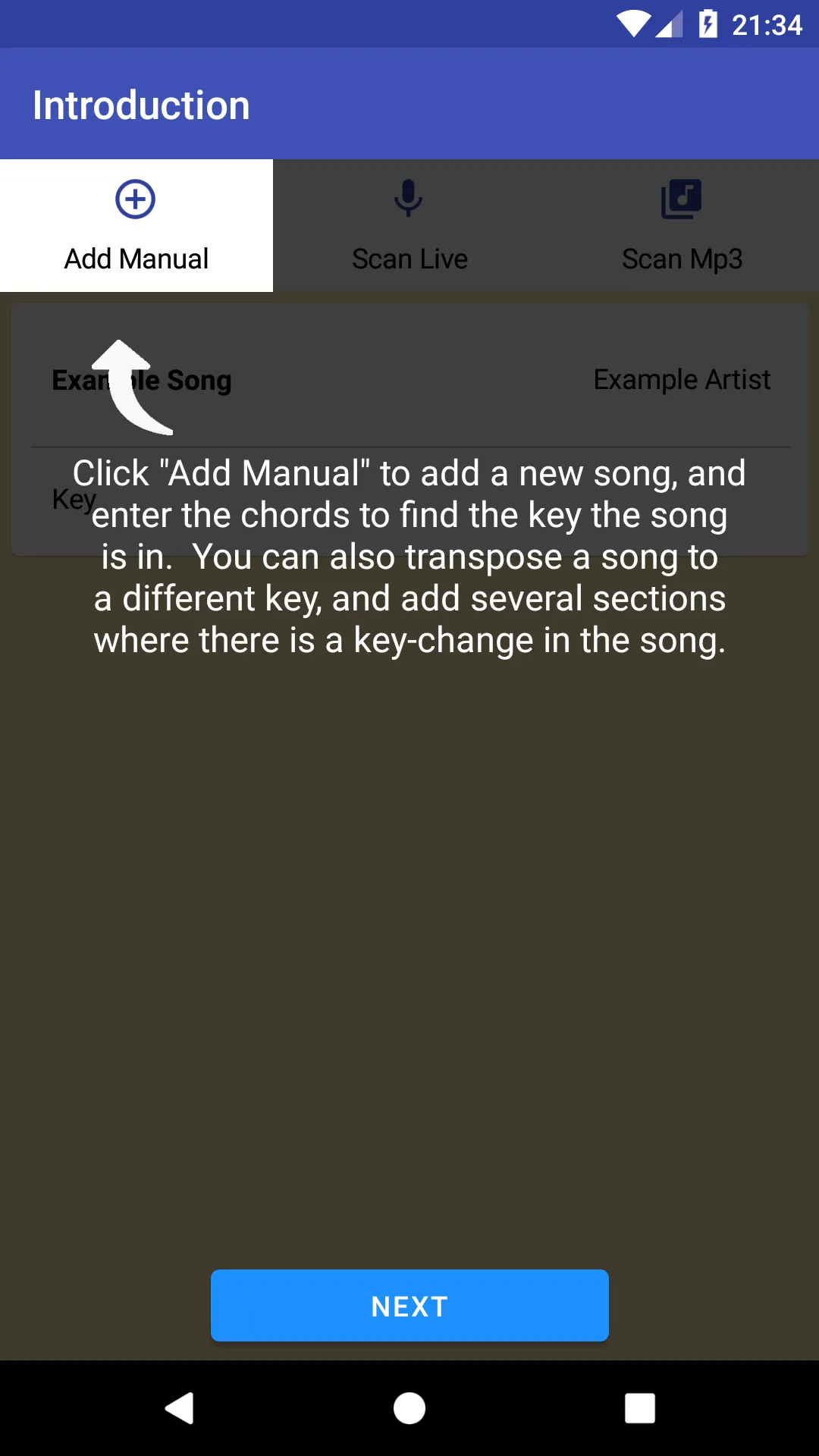 Song Key Finder | Indus Appstore | Screenshot