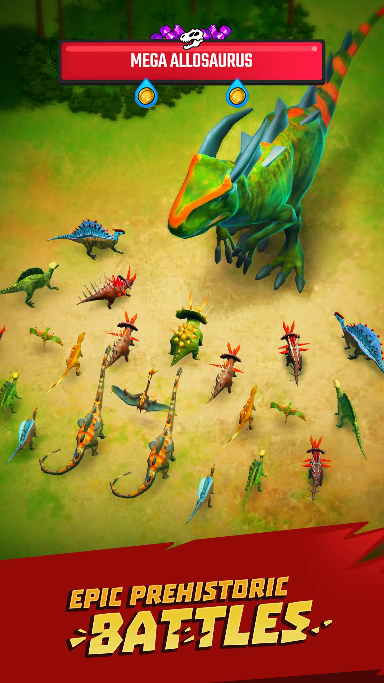 Jurassic Warfare: Dino Battle | Indus Appstore | Screenshot