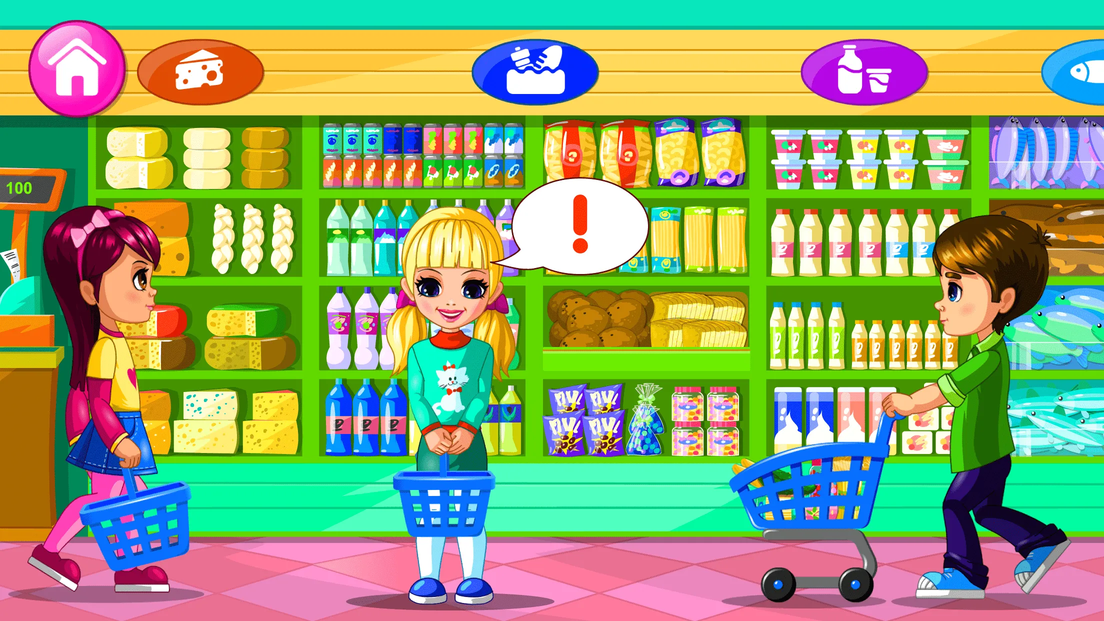 Supermarket Game 2 | Indus Appstore | Screenshot