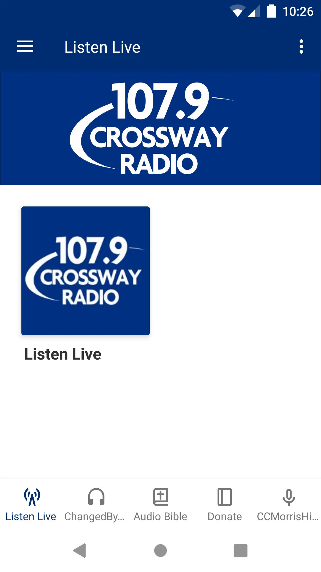 Cross Way Radio NJ | Indus Appstore | Screenshot