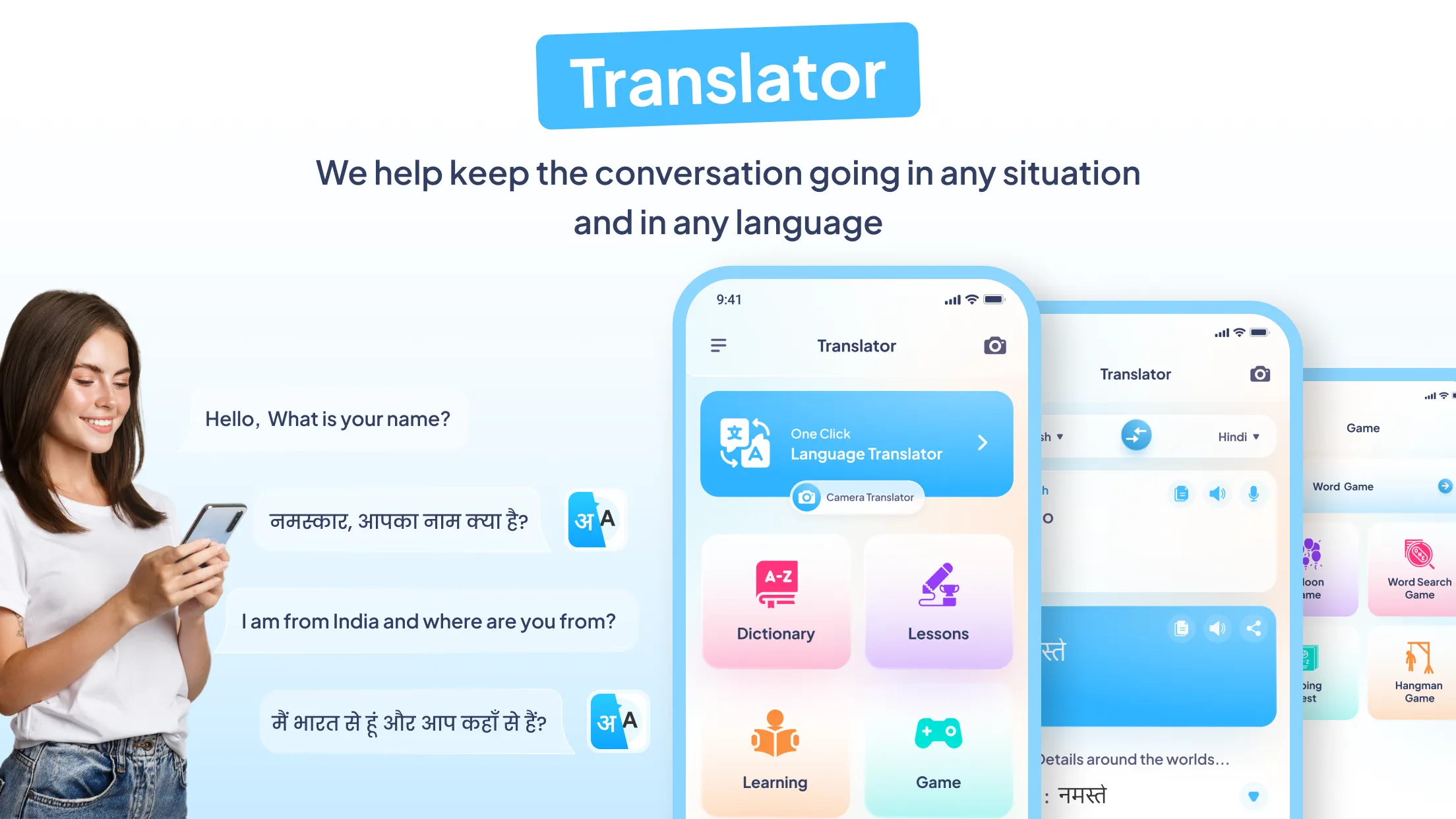 Hindi English Translator | Indus Appstore | Screenshot