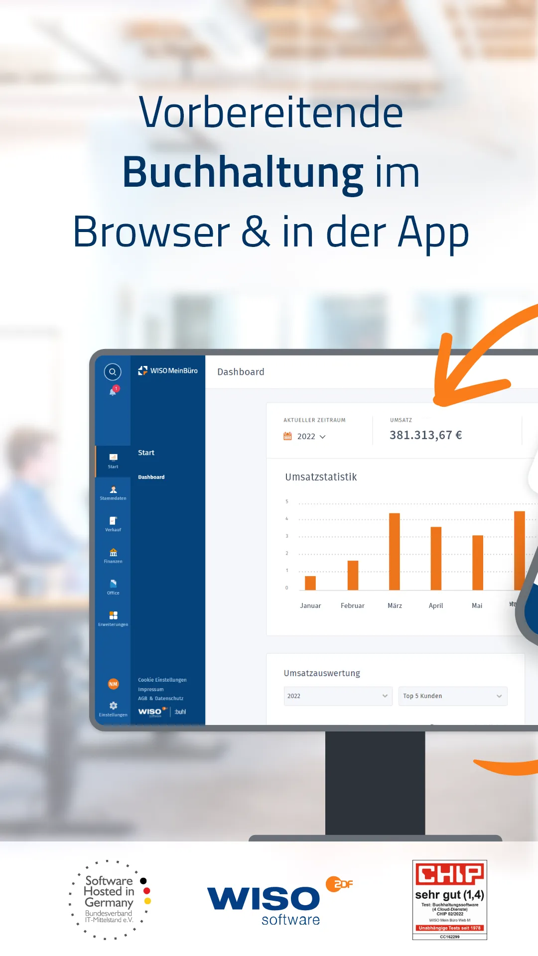 WISO MeinBüro Rechnungen | Indus Appstore | Screenshot