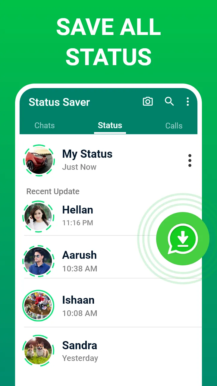 Download Status - Save Status | Indus Appstore | Screenshot