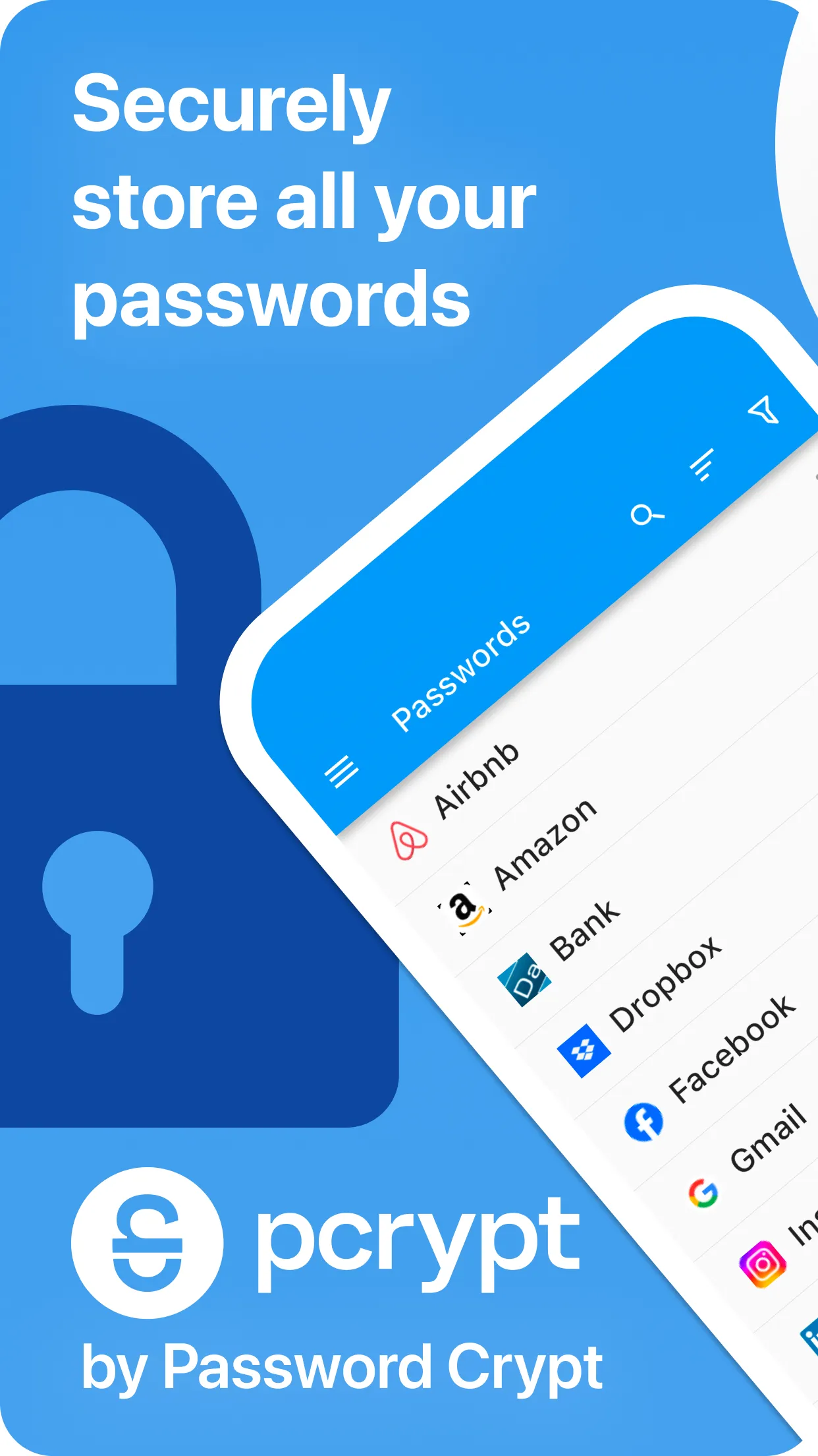 PCRYPT: Password Manager App | Indus Appstore | Screenshot