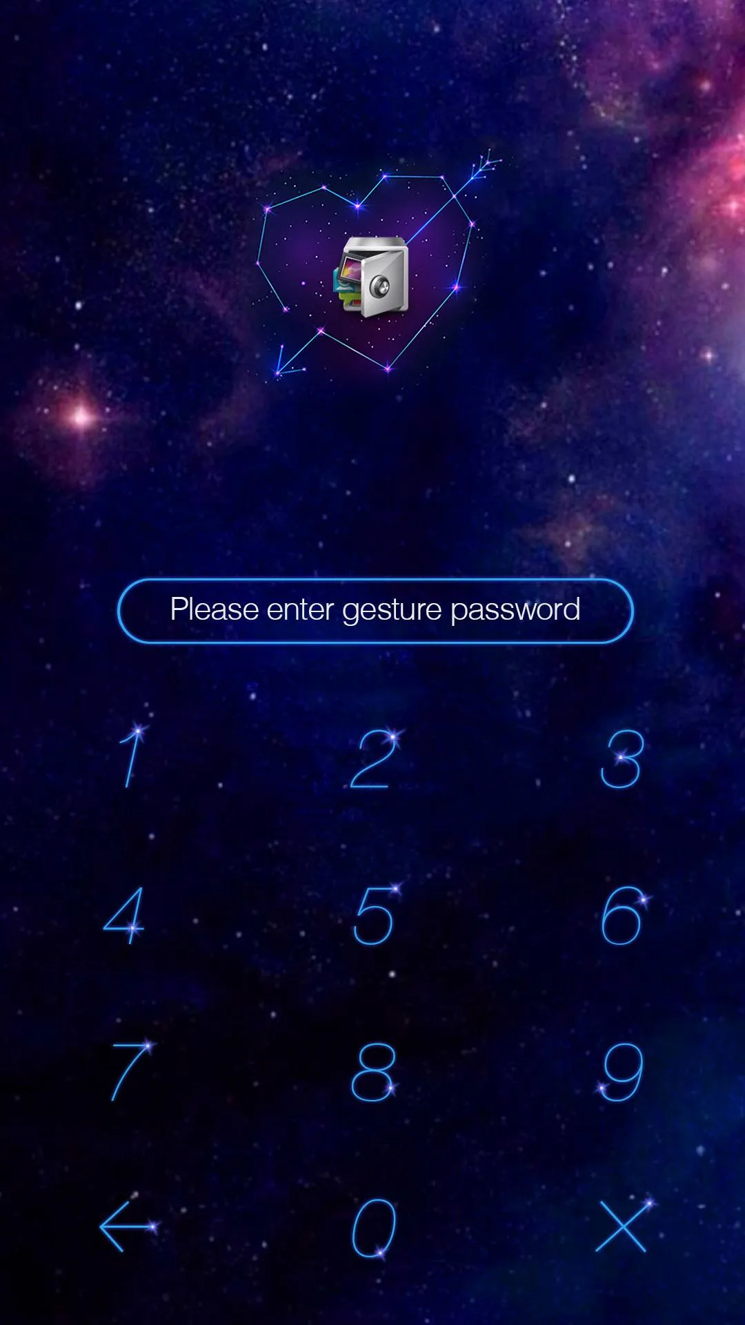 AppLock Theme Galaxy | Indus Appstore | Screenshot