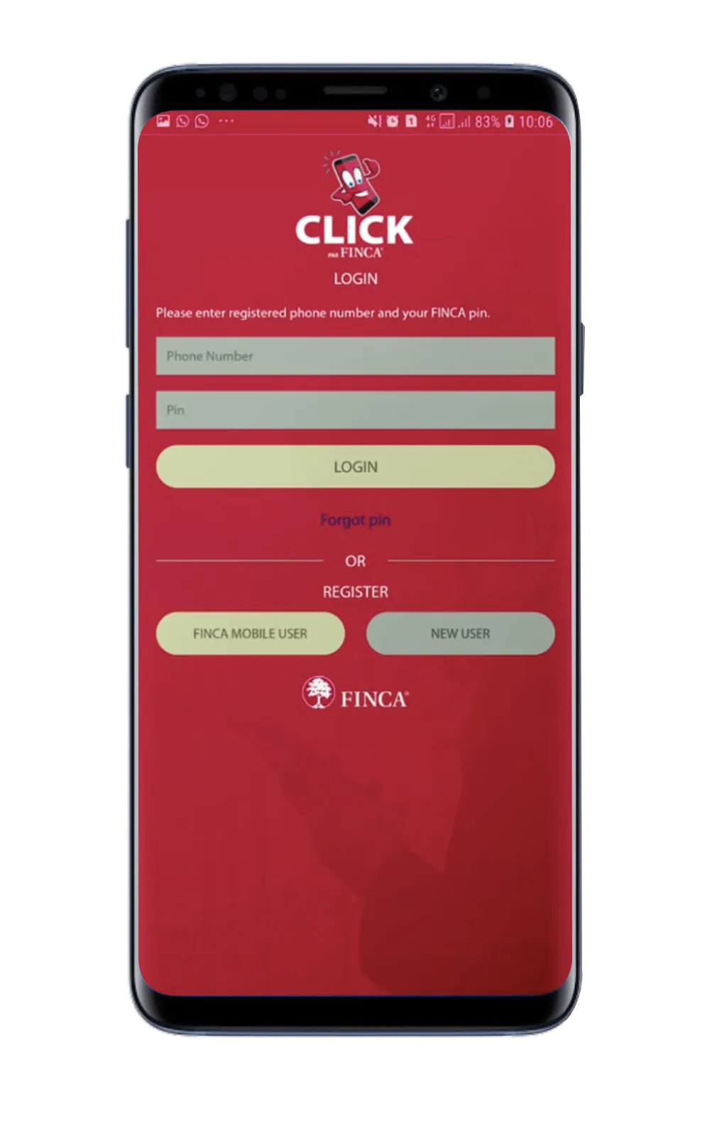 CLICK par FINCA | Indus Appstore | Screenshot