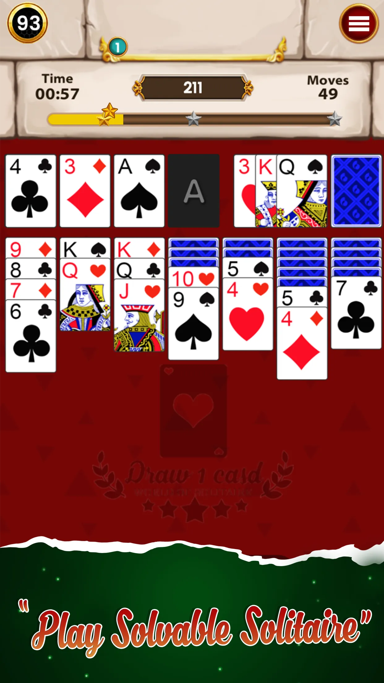 Classic Solitaire - Card Game | Indus Appstore | Screenshot