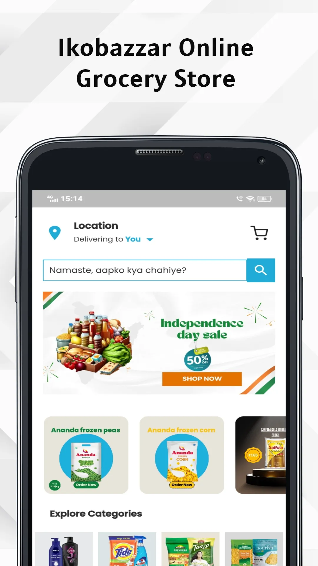 IkoBazzar - Grocery Store | Indus Appstore | Screenshot