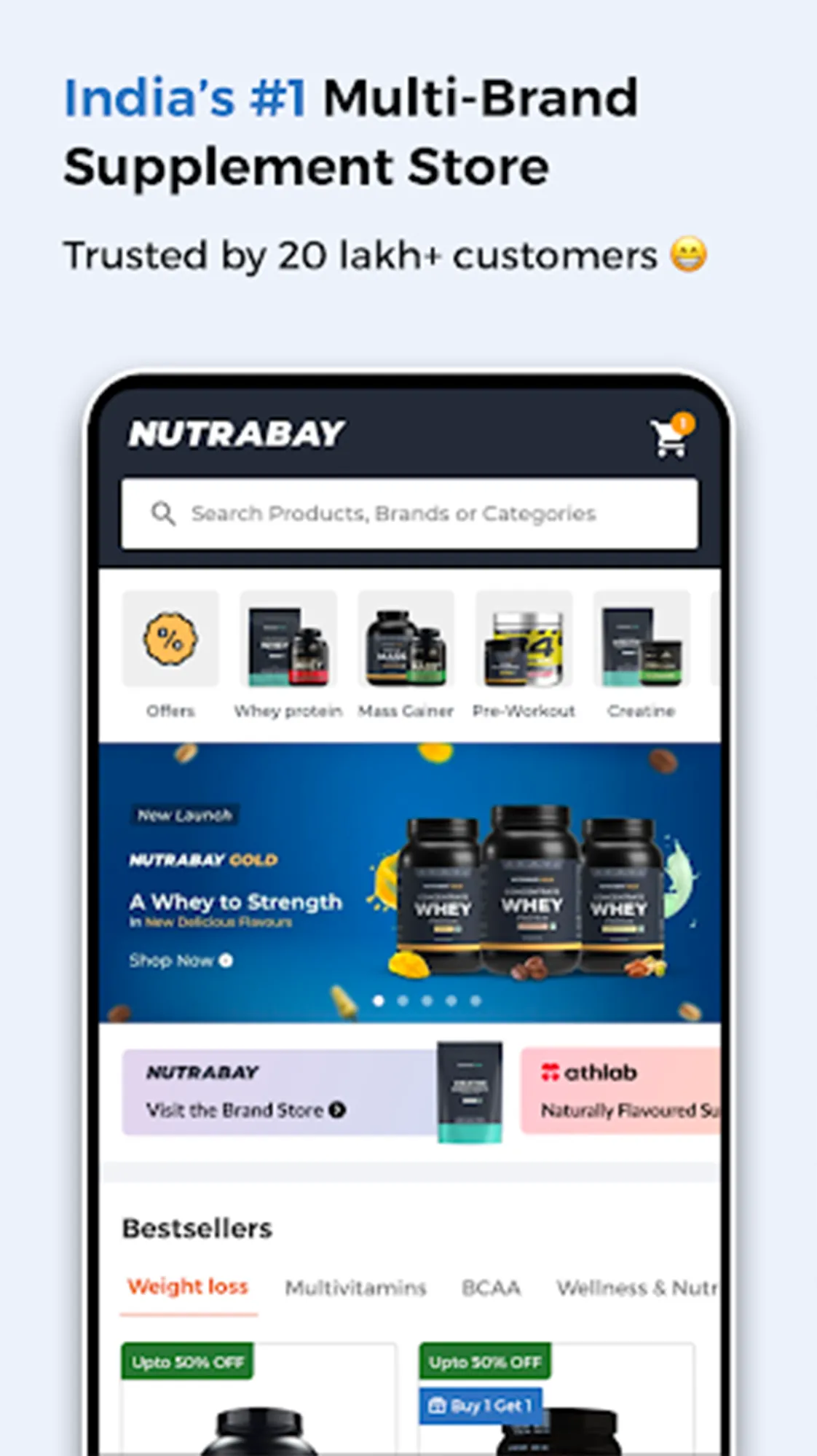 Nutrabay: Supplements Store | Indus Appstore | Screenshot