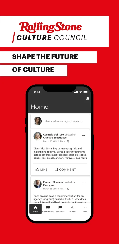 Rolling Stone Culture Council | Indus Appstore | Screenshot