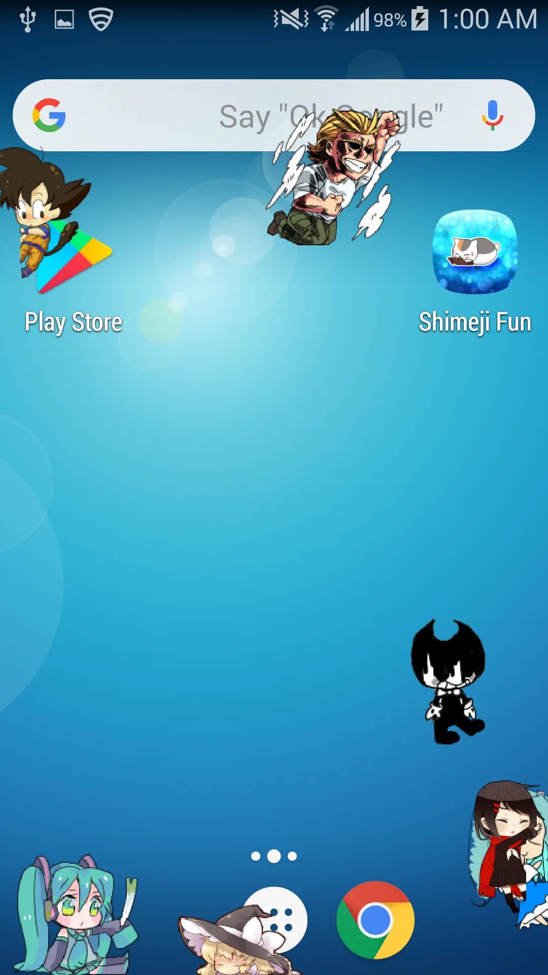 Shimeji Friends | Indus Appstore | Screenshot