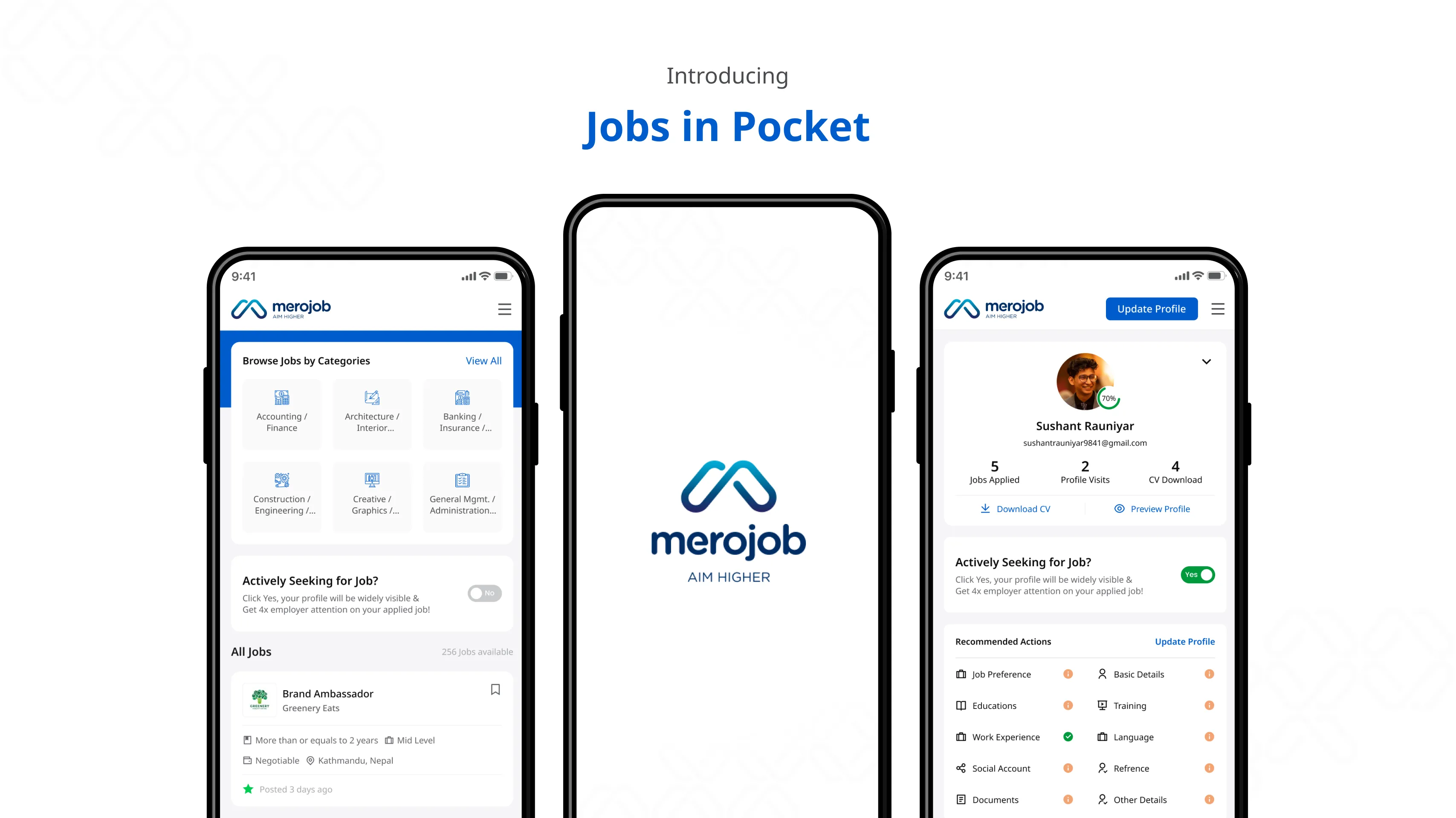 merojob | Indus Appstore | Screenshot