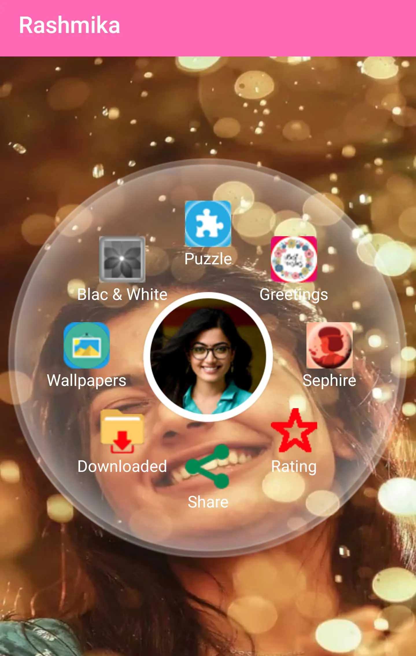 Rashmika Wallpapers | Indus Appstore | Screenshot