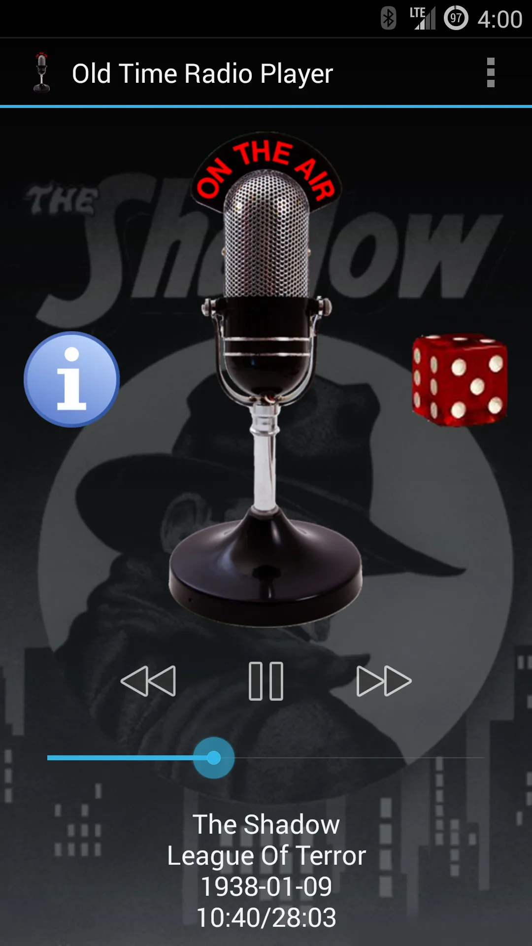 Old Time Radio Player | Indus Appstore | Screenshot