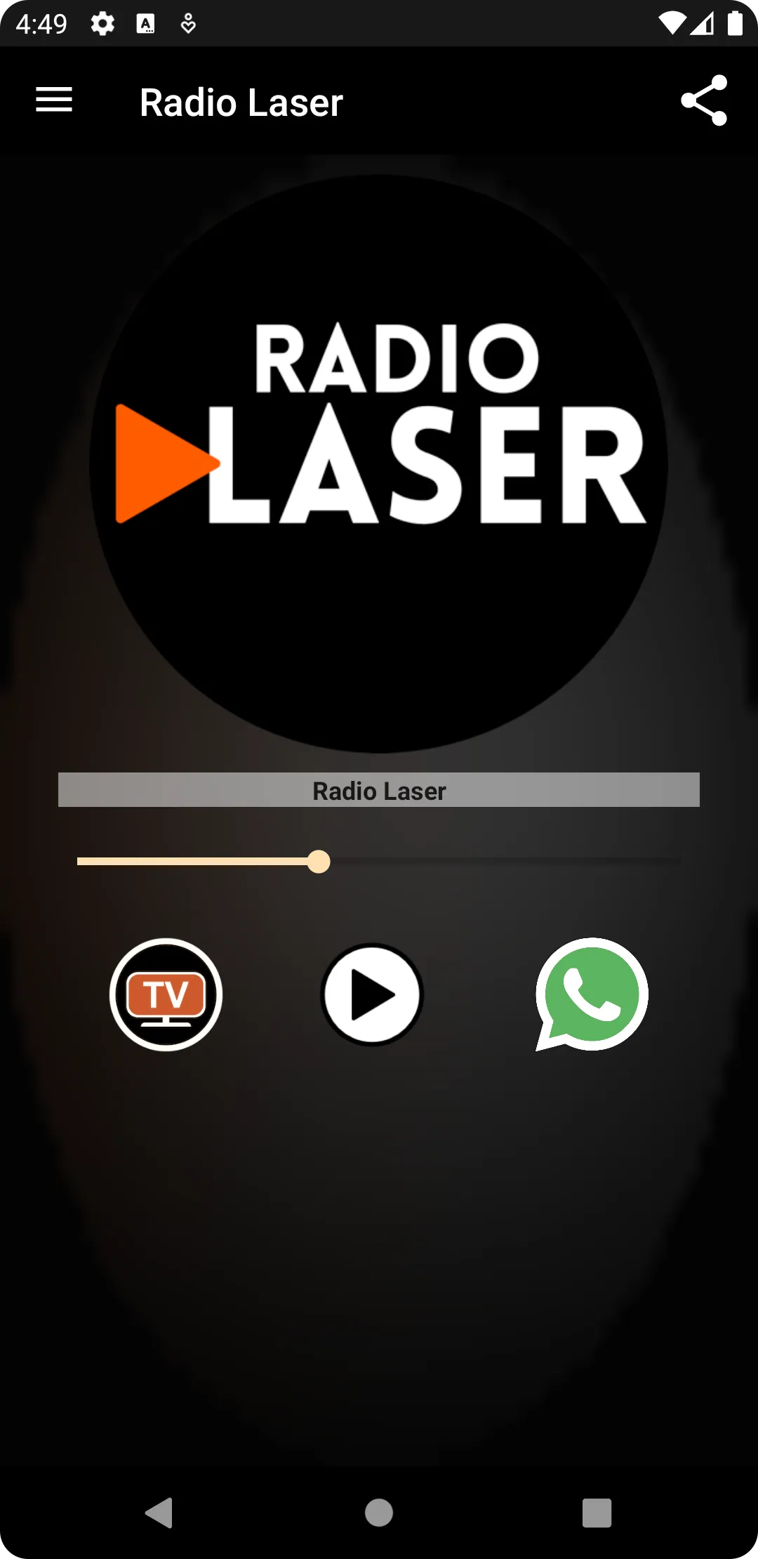 Radio Laser | Indus Appstore | Screenshot