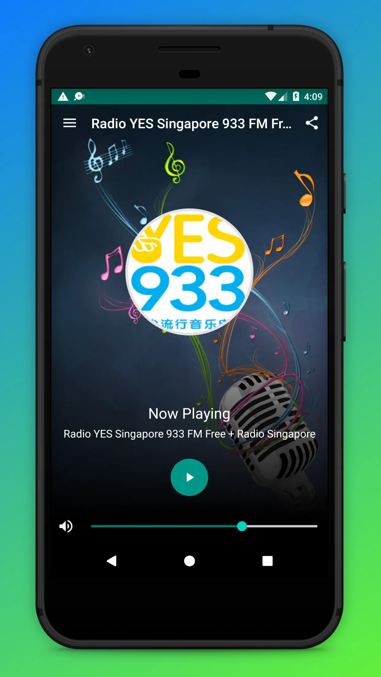 YES 933 FM Radio Singapore App | Indus Appstore | Screenshot