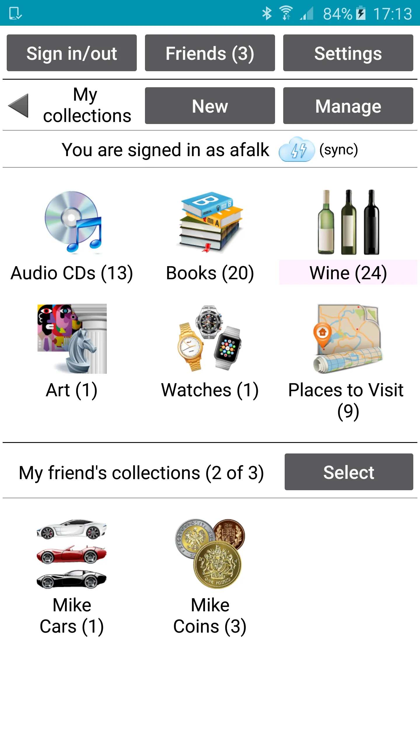 MyCollections | Indus Appstore | Screenshot