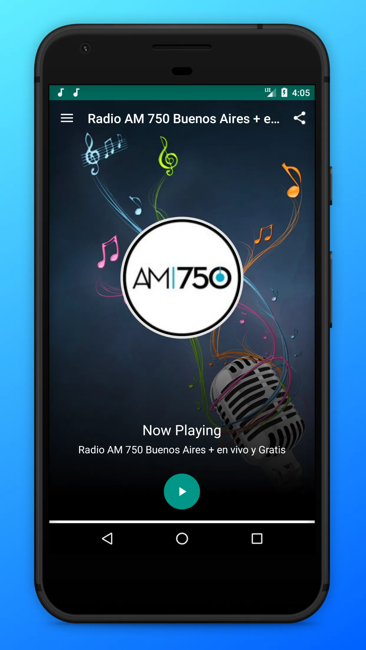 Radio AM 750 Buenos Aires App | Indus Appstore | Screenshot