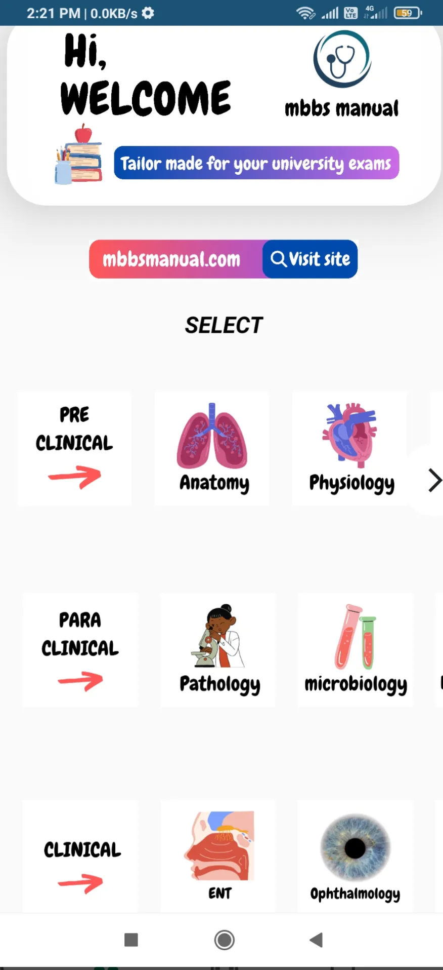 Mbbs Manual:medical exam guide | Indus Appstore | Screenshot