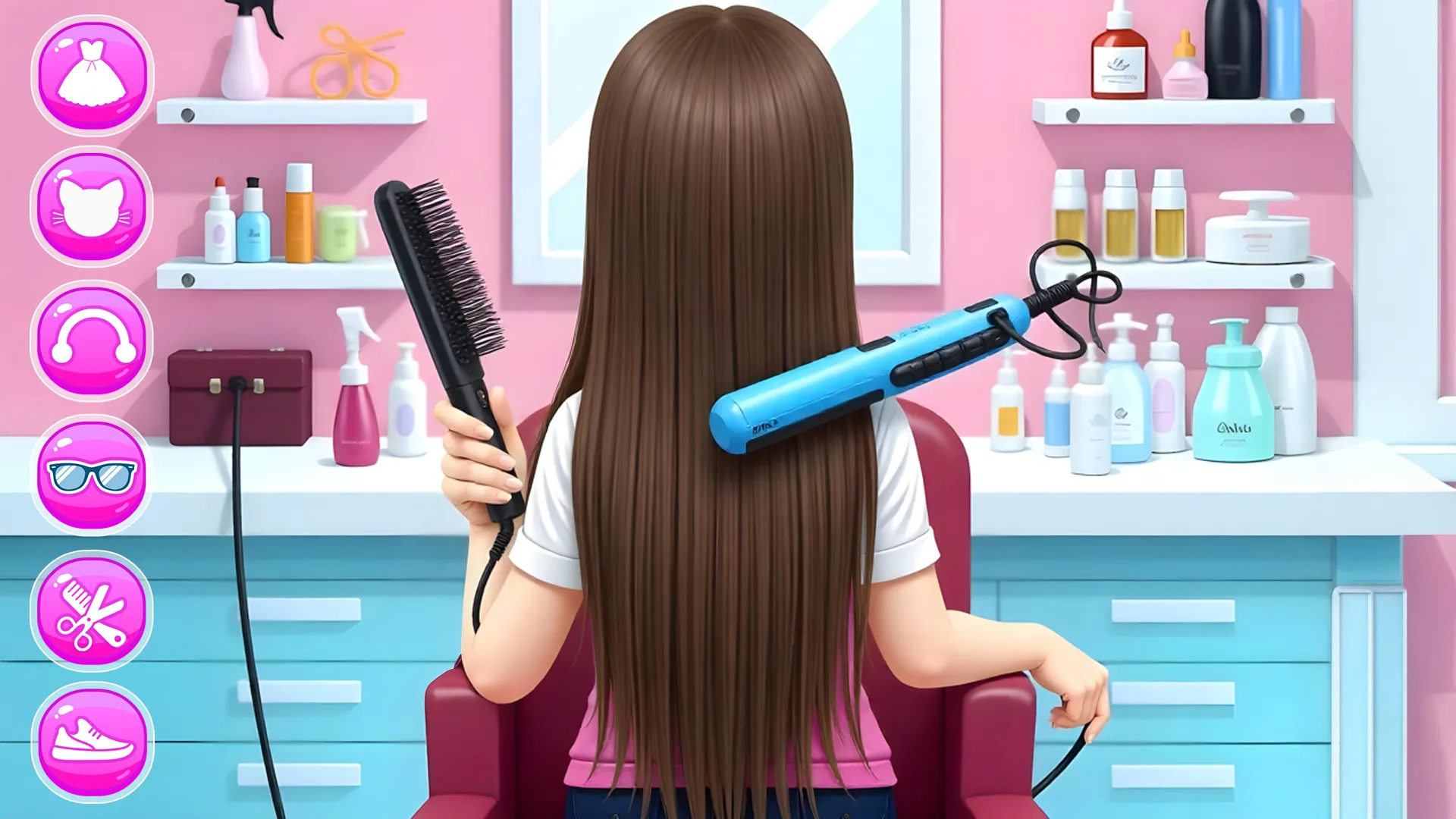 Hair Salon and Dress Up Girl | Indus Appstore | Screenshot
