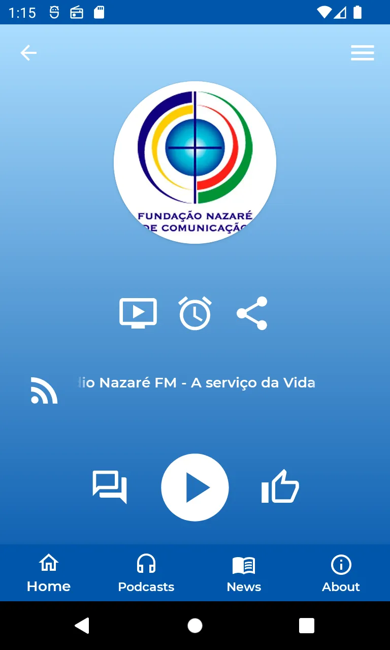 Rádio Nazaré FM | Indus Appstore | Screenshot