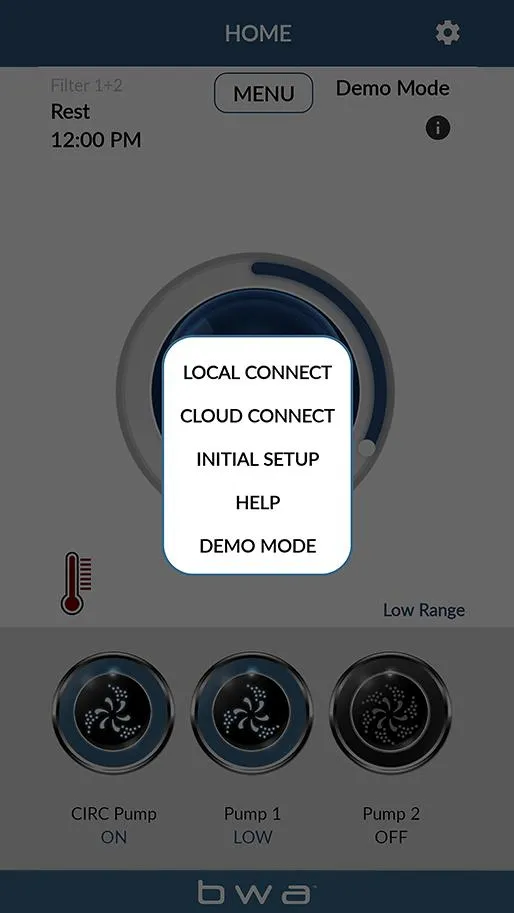 Balboa Worldwide - Spa Control | Indus Appstore | Screenshot