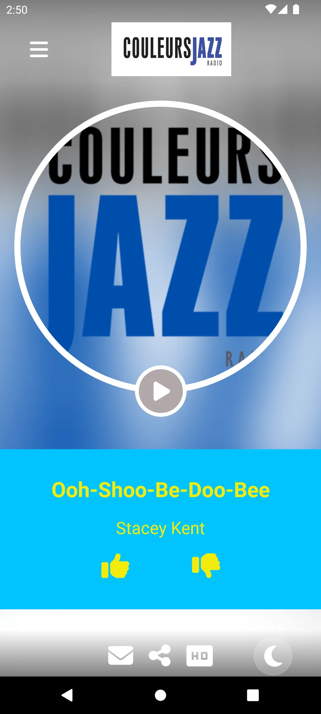 Couleurs Jazz Radio | Indus Appstore | Screenshot