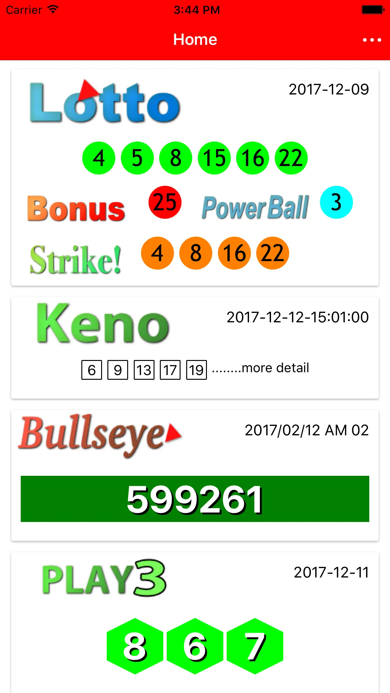 NZ Lotto result tool for Lotto | Indus Appstore | Screenshot